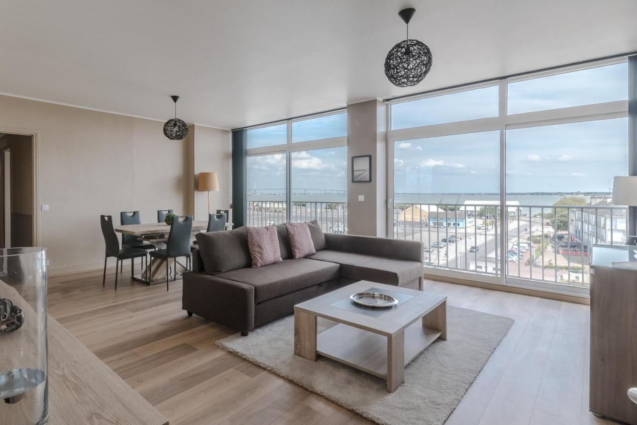 Appartement De 90M Vue Sur Le Port Saint-Nazaire  Esterno foto