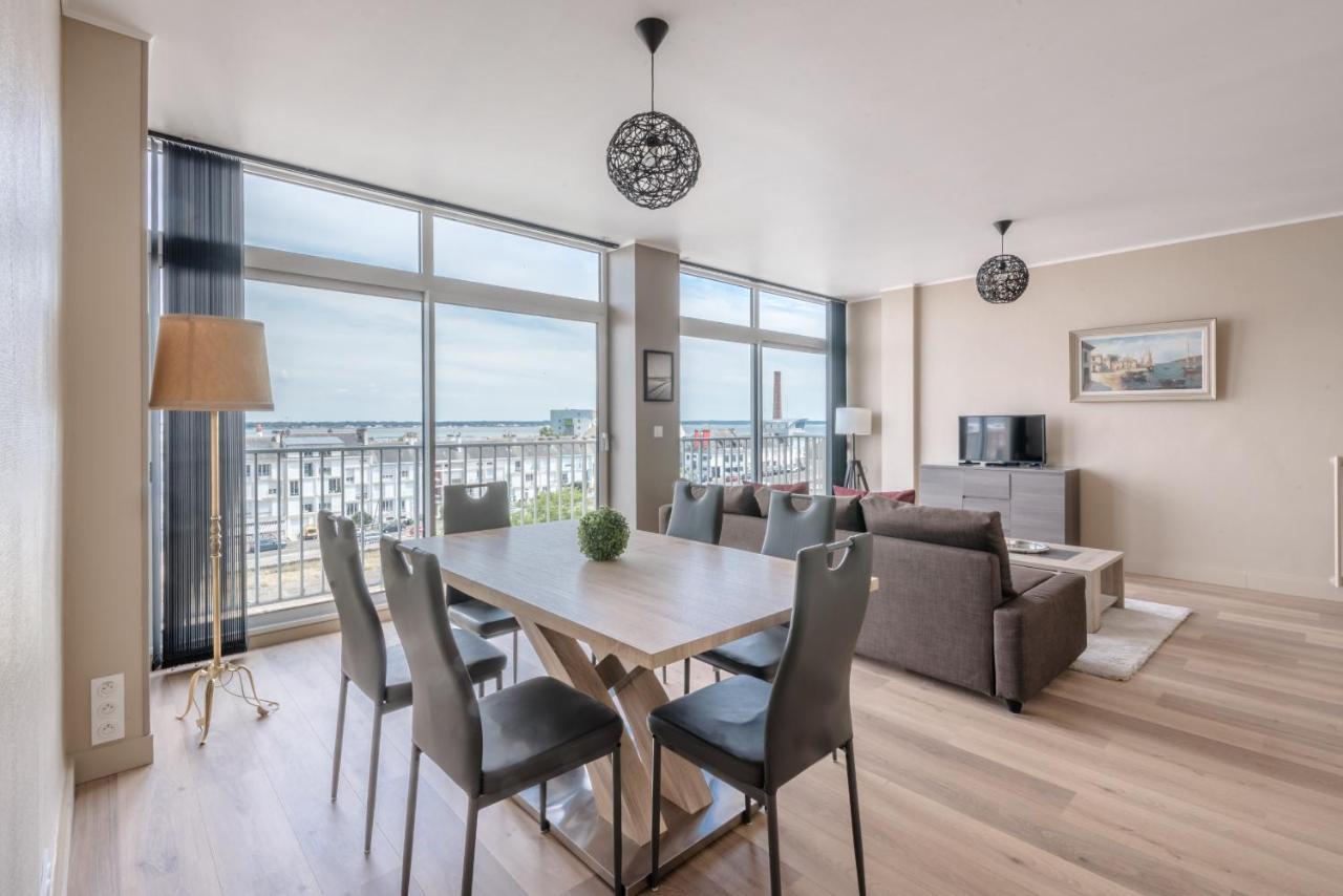 Appartement De 90M Vue Sur Le Port Saint-Nazaire  Esterno foto